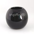 INPHIC-簡約圓形陶瓷小花瓶蛋殼花瓶現代時尚白色迷你花瓶花插桌面擺飾