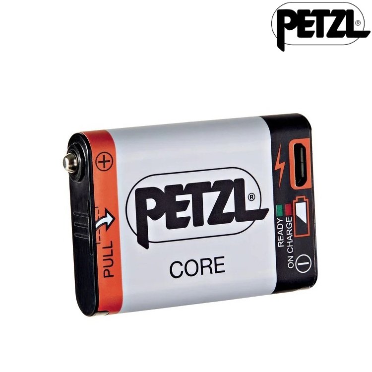 Petzl ACCU Core 充電式鋰電池/充電電池/頭燈電池 E99ACA BSMI檢驗 R35103