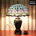 INPHIC-非主流文藝復古旺財檯燈歐式藍色地中海低調創意臥室燈飾_S2626C