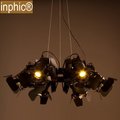INPHIC-loft創意個性復古工業風吊燈餐廳吧臺咖啡館鐵藝伸縮射燈
