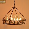 INPHIC-溫馨臥室燈復式玻璃吊燈創意簡約燈辦公室書房客廳咖啡廳燈