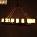 INPHIC-美式復古雲石吊燈 創意蠟燭吊燈 出難題客廳吧臺服裝店吊燈