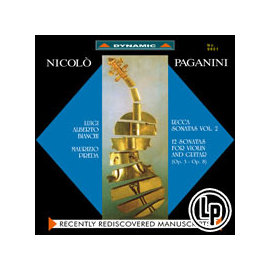 魔鬼情人 - 帕格尼尼：小提琴與吉他奏鳴曲 Paganini: Sonate di Lucca (Vol. 2) (2Vinyl LP)【Dynamic】