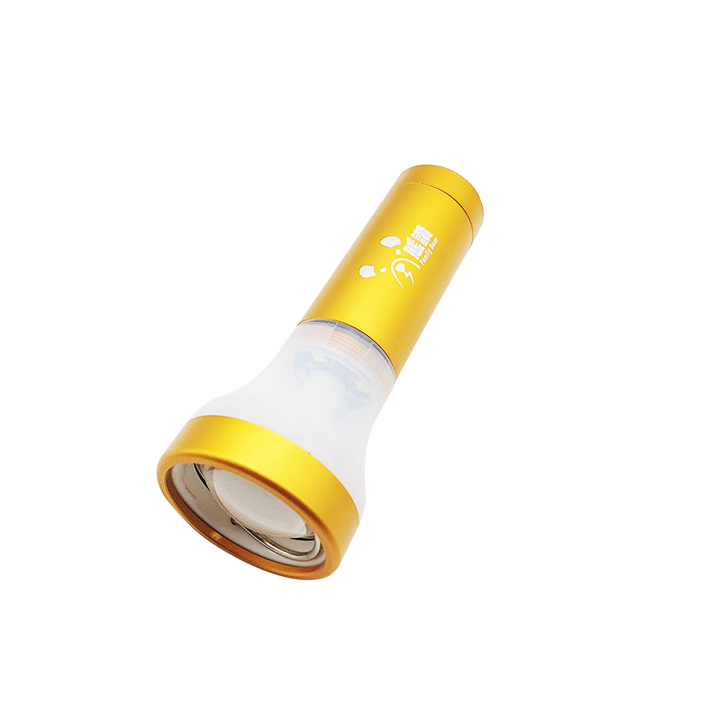 【熊讚】CY-1077戶外 多功能LED手電筒(3段式照明變化 附贈3顆4號AAA電池)