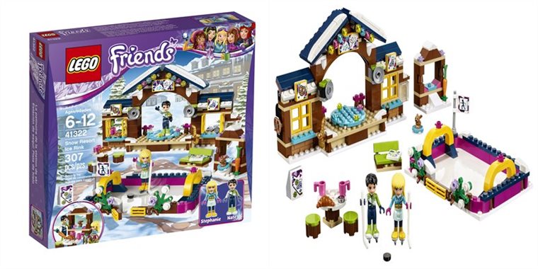 lego friends 41322 snow resort ice rink