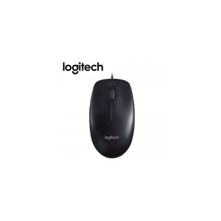 【Logitech 羅技】M90 有線滑鼠 黑灰