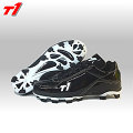 ► T1-pro ◄客製款棒壘球鞋 T1壘球鞋 TPU硬式膠釘 低筒 全黑 綁帶式