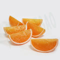 ＊台灣造花＊ 【人造食材】~A1/4大橙片~＊仿真橘子塑膠水果片 假切片道具 裝飾果實 居家生活 食物模型