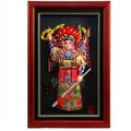 INPHIC-花木蘭 冷瓷浮雕京劇人物相框式裝飾壁掛擺飾 中國風外事出國