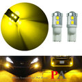 ◆彪雅(LED光電)◆ 1PCS x 特調光色 T10 T15 10晶 2835 SMD LED 魚眼透鏡 黃金光 黃光 方向燈 小燈 定位燈