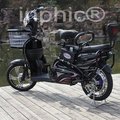INPHIC-灰影電動自行車電動車電瓶車電動摩托車雙人坐代步車16吋48v12ah