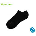 丹大戶外【Mountneer】山林休閒 奈 米礦物能透氣船襪 11U03-01 黑色