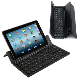 Marvelmax嚴選 便攜型折疊式藍牙鍵盤/無線鍵盤-黑(MD0191N)