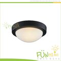 [Fun照明] E27*1 單燈 工業風 黑框 玻璃燈罩 吸頂燈 適用 陽台 玄關 走廊 廁所