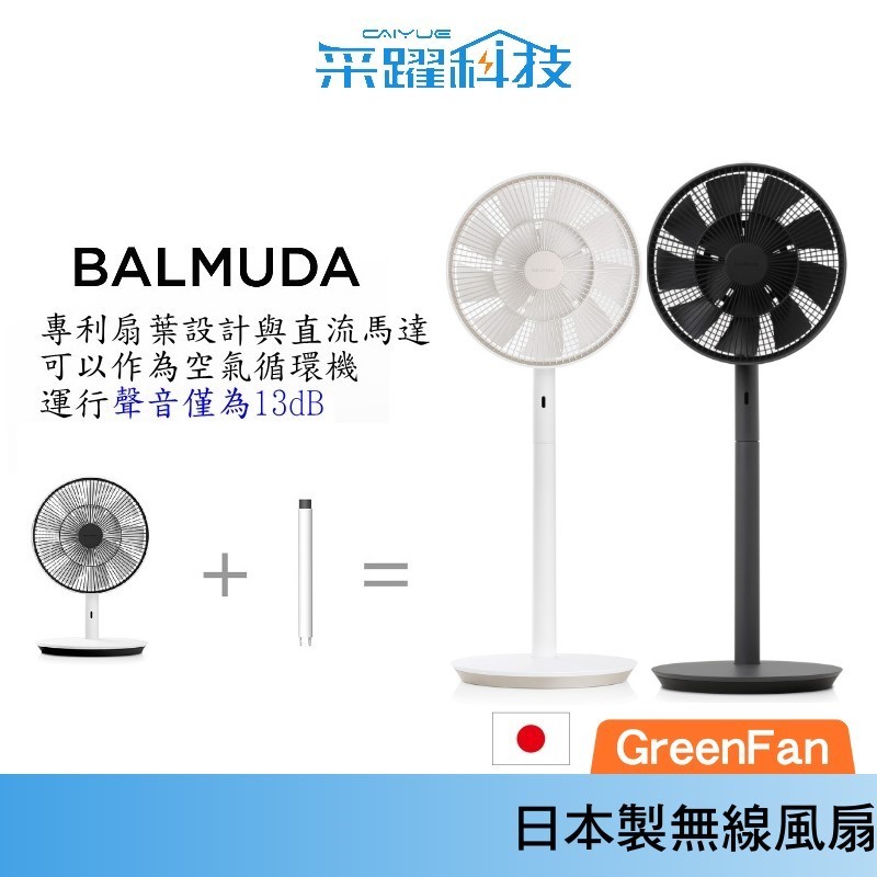 BALMUDA GreenFan EGF-1800 限量色 果嶺風扇 循環扇 群光公司貨
