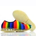【Dr. aiR】 百變炫彩3D氣墊休閒鞋-七色彩虹(HMR-026-167)