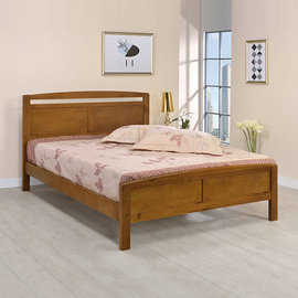 Homelike 香川床架組-雙人5尺(不含床墊) 雙人床 臥室 松木實木 免組裝專人宅配到府