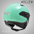 YC騎士生活_ZEUS ZS-212C 素色 淺藍綠 W飛行鏡 內墨片 半罩帽 復古帽 ZS 212C 抗UV400