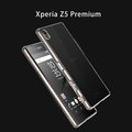 Sony Xperia Z5 Premium 晶亮透明 TPU 高質感軟式手機殼/保護套 光學紋理設計防指紋