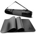 LOG YOGA 樂格 環保無毒PU專業款瑜珈墊 - 黑色 (厚度0.5cm)