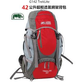 [登山屋] RHINO 犀牛G142 TrekLite 42公升超輕透氣網架背包/登山背包/ 休閒背包