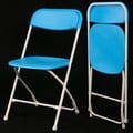 [歐巴馬就職指定用椅]耐衝擊X02折疊椅/青春藍/折合椅/塑鋼椅/會議椅/課桌椅/辦公椅/洽談椅/戶外椅