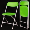 [歐巴馬就職指定用椅]耐衝擊X02折疊椅/蘋果綠/折合椅/塑鋼椅/會議椅/課桌椅/辦公椅/洽談椅/戶外椅