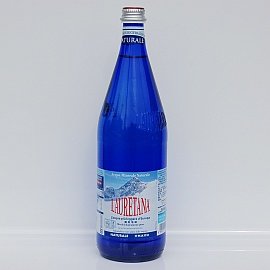 義大利阿爾卑斯山蘿莉塔娜LAURETANA100%天然冰河水X6瓶 1000ml 【非氣泡】玻璃瓶原裝進口 純淨輕盈 冰川水 IDUNN
