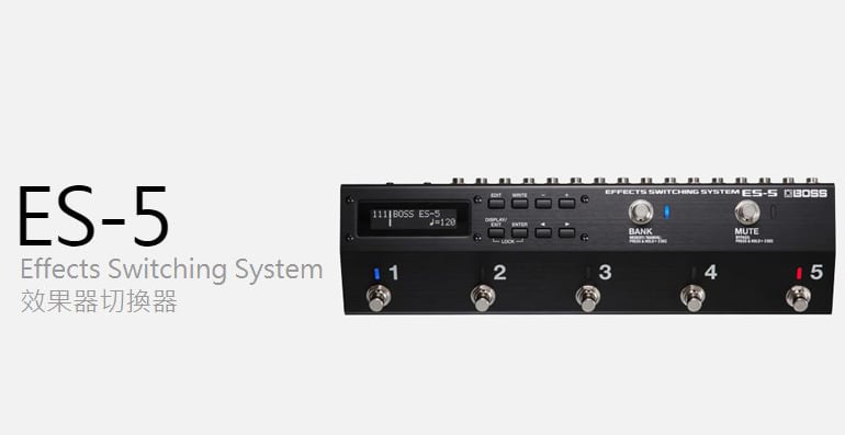 全方位樂器】BOSS Effects Switching System 效果器切換器ES-5 ES5