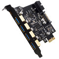 伽利略 PCI-E USB3.0 4+1C+2(前置) 7埠卡(PTU314C)