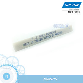 【鐘錶通】10D.5002《美國Norton》三角形油石(中)美國製 材質堅硬細膩 / 機芯除鏽 / 細磨螺絲刀肉├螺絲工具/手錶維修工具┤