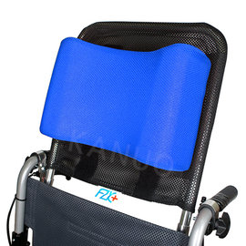 【富士康】輪椅頭靠組 頭靠可調角度 頭靠枕藍色