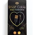 Smart Cable雙向正反插充電傳輸線 (時尚黑) (安卓Micro USB)