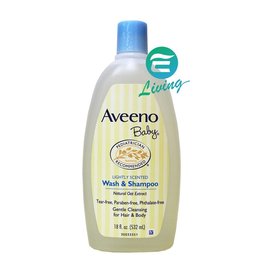【易油網】Aveeno Baby 燕麥寶寶溫和洗髮精沐浴乳 2合1 大瓶裝 18oz/532ml #02390
