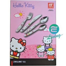 【易油網】Zwilling Hello Kitty 雙人牌 兒童餐具 刀叉湯匙組4入 #07133-210
