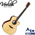 【全方位樂器】Veelah V6面背單板 頂級款插電系列 加拿大單板雲杉 民謠木吉他(附袋) V6