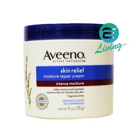 【易油網】Aveeno Skin Relief 燕麥加強型保濕無香乳霜 11oz /311g #15077