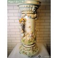 KIPO-熱銷羅馬柱天使歐式花架 樹脂裝飾品擺設客廳擺件-NVU007104A