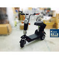 KIPO-雙杆款電動三輪車/三輪電動滑板車/小海豚電動車/熱銷摺疊車代步車可前後摺疊電動滑板車-OKC002104A
