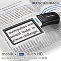 【德國 Eschenbach】mobilux DIGITAL Touch HD 4x-12x 4.3吋觸控螢幕手持型可攜式擴視機 可接電腦 16511 (公司貨)