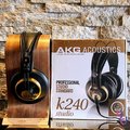 現貨免運 贈耳機架 兩年保固 AKG K240 Studio 音樂 製作 編曲 監聽 耳機 錄音 半開放式 耳罩