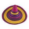 ☆二鹿帽飾☆ ( 彩虹)小墨西哥帽(44cm) 遮大太陽 (幼稚園/學校表演專用帽