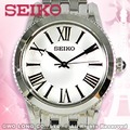 CASIO手錶專賣店 SEIKO精工 SRZ437P1 石英女錶 不鏽鋼錶殼/錶帶 日期 防水 全新品