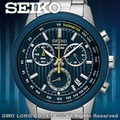 CASIO手錶專賣店 SEIKO精工SSB207P1 不鏽鋼錶殼/錶帶 石英男錶 日期 防水