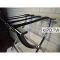KIPO-酒店客房行李架耐用可折疊不鏽鋼置物架熱銷收納架衣物架-NKR1881G7A
