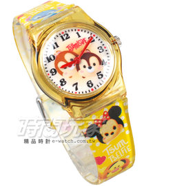 Disney 迪士尼 TsumTsum 米奇 跳跳虎 布魯托 疊疊樂 卡通手錶 兒童手錶 防水手錶 DT奇奇黃小