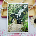 台灣旅遊系列明信片之阿里山蒸汽火車（一）每張特價30元