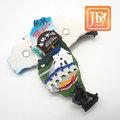 JB Design愛台灣系列_台灣波麗磁鐵-JB022-士林夜市/文創 紀念品 觀光 禮物 冰箱貼