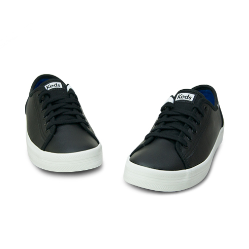 Keds kickstart hot sale leather black