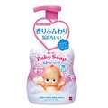 日本牛乳石鹼COW Q比嬰兒泡泡沐浴乳(嬰兒皂香)400ml x1入